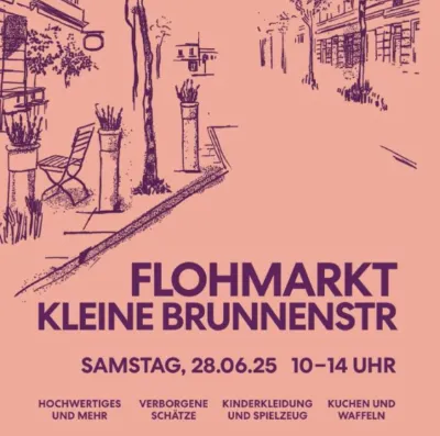 Straßen-Flohmarkt Kleinen Brunnenstraße 