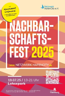 Flohmarkt im Nachbarschaftsfest im Lohsepark