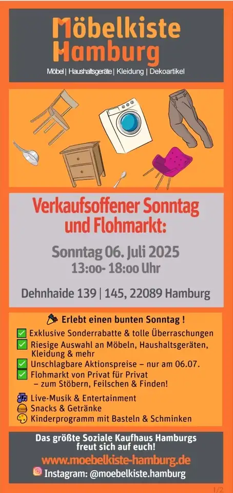 Verkaufsoffener Sonntag und Flohmarkt