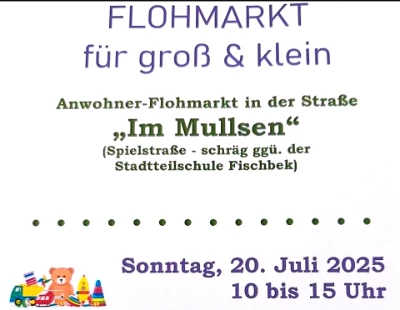Anwohnerflohmarkt in der Straße "Im Mullsen"