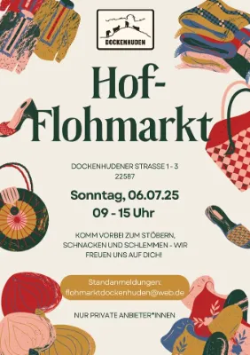 Hof-Flohmarkt "Die Dockhaut" in Blankenese