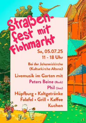 Straßenfest mit Flohmarkt bei der Johanniskirche 