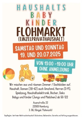 Haus Baby Kinder Flohmarkt