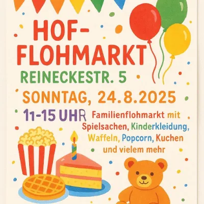 Hofflohmarkt in der Reineckestraße 