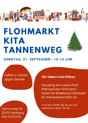 Flohmarkt bei der Kita Tannenweg