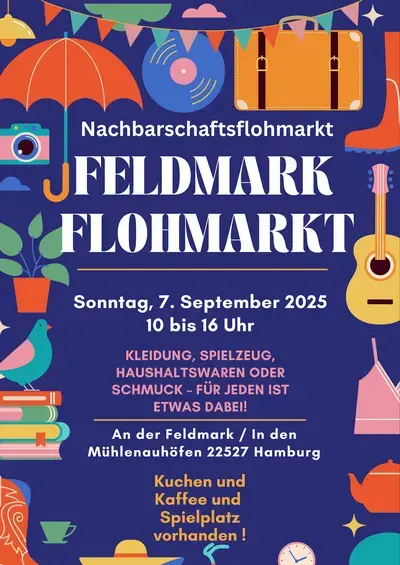 Nachbarschafts-Flohmarkt an der Feldmark
