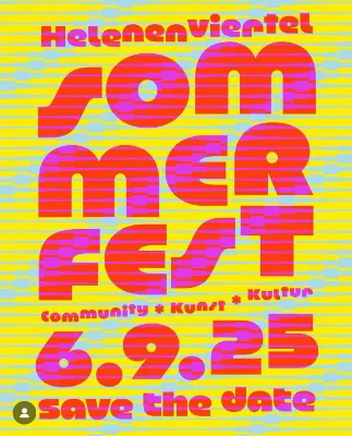 Flohmarkt beim Sommerfest im Helenenviertel