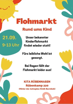 Flohmarkt der Kita Rübennasen  