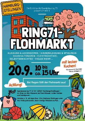 RING71-Flohmarkt in Hamburg-Stellingen