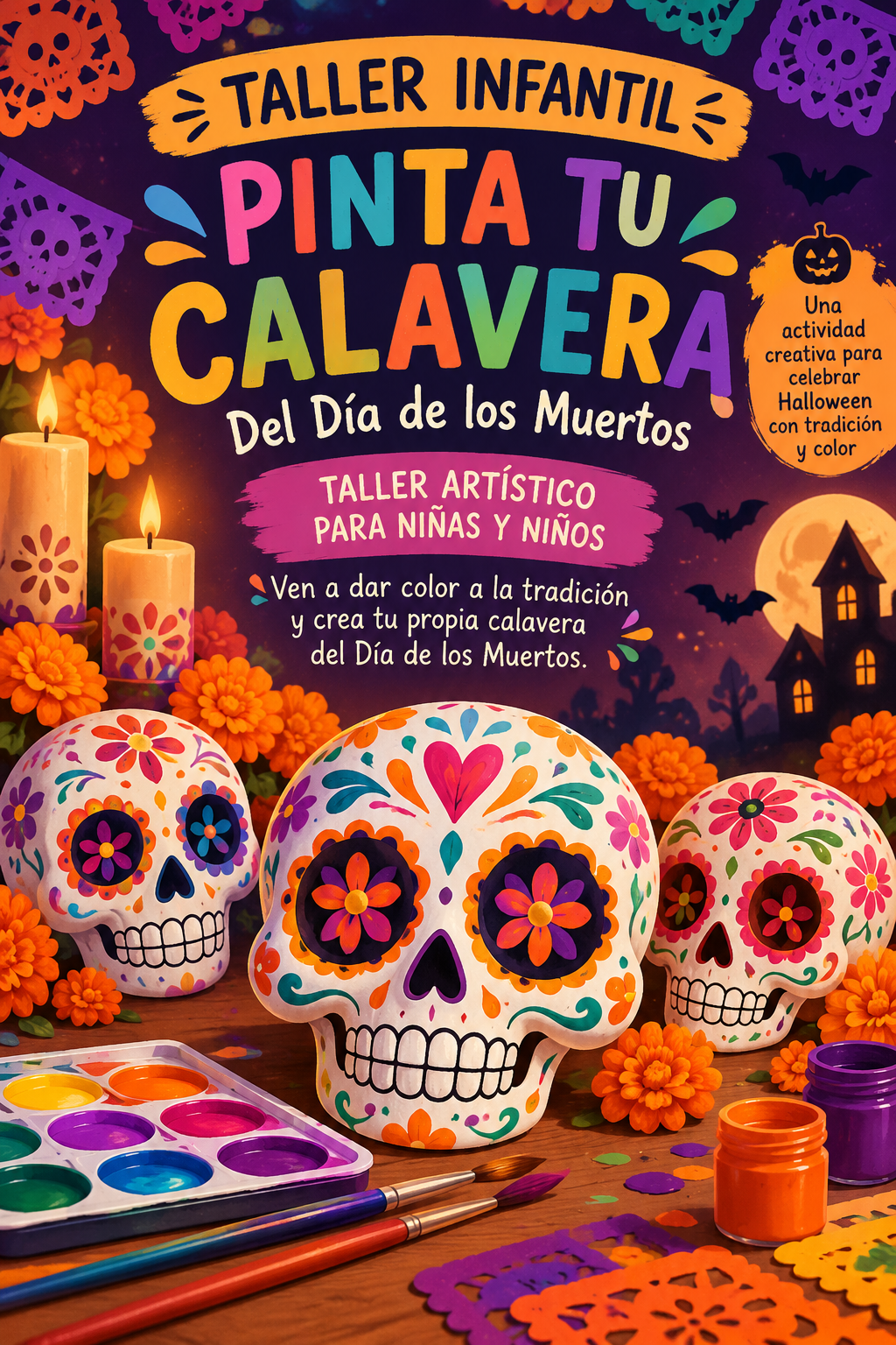 Artisteo! Pintamos Calaveras del Día de los Muertos