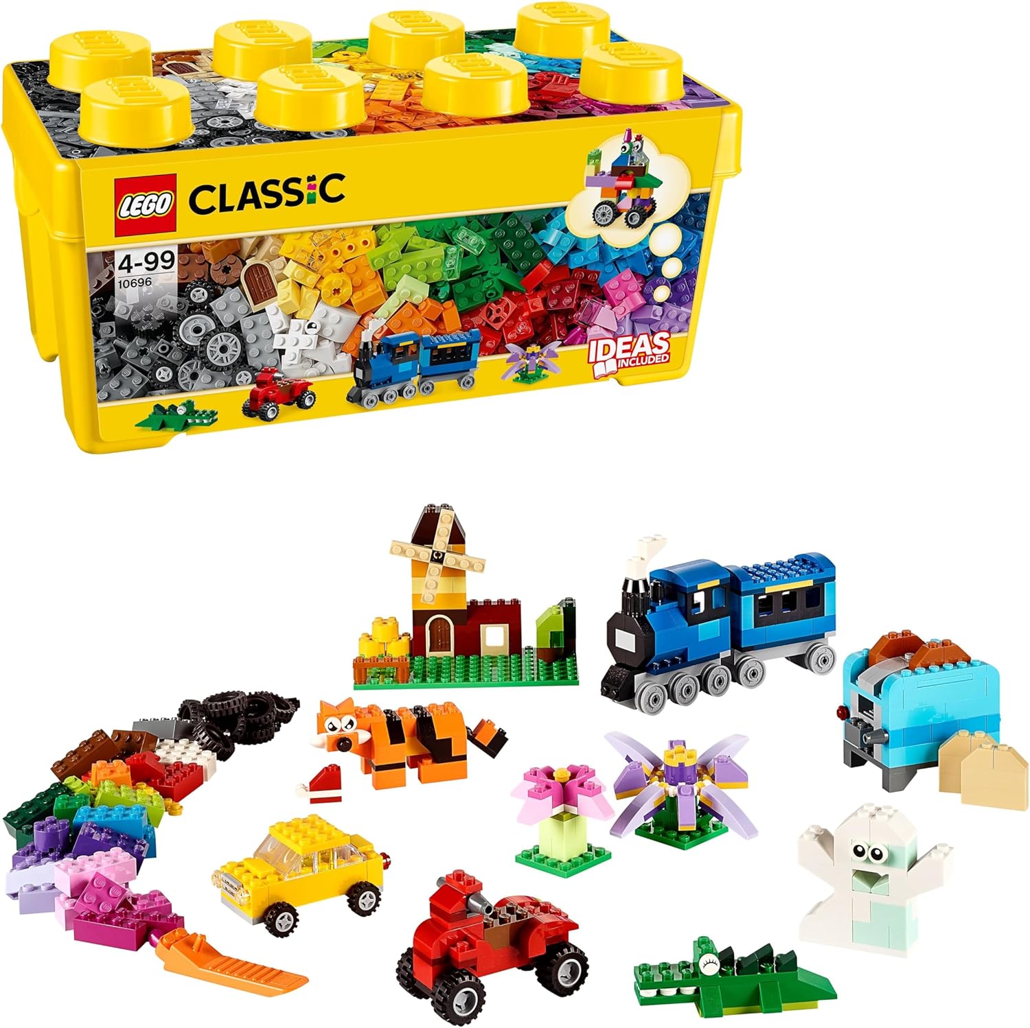 LEGO Classic Caja de Ladrillos Creativos Mediana (10696)