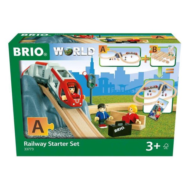 BRIO Set de tren de madera de inicio