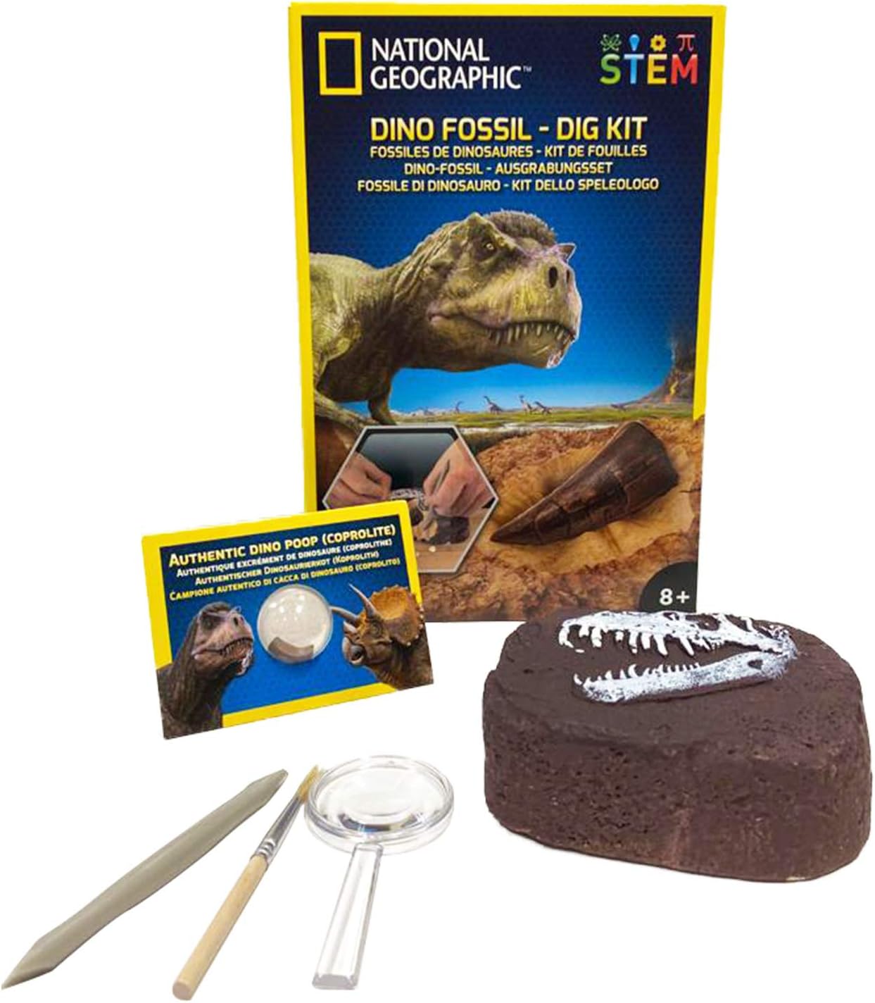 National Geographic Kit de Excavación de Dinosaurios