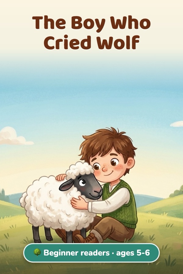 The Boy Who Cried Wolf · Beginner readers (ages 5-6)