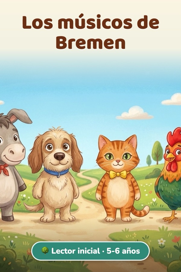 Los músicos de Bremen · Lector inicial (5-6 años)
