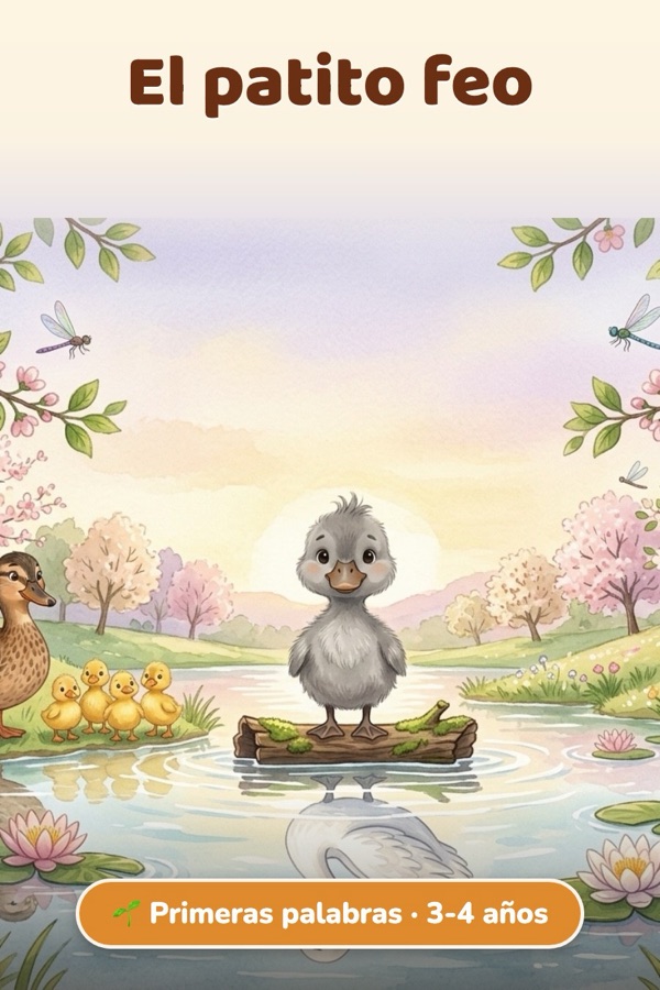 El patito feo · Primeras palabras (3-4 años)