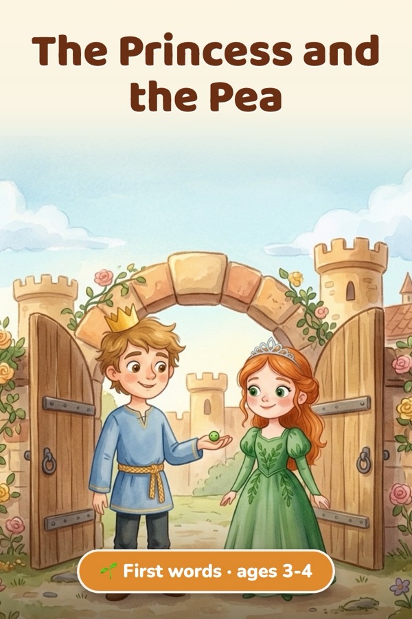 The Princess and the Pea · First words (ages 3-4)