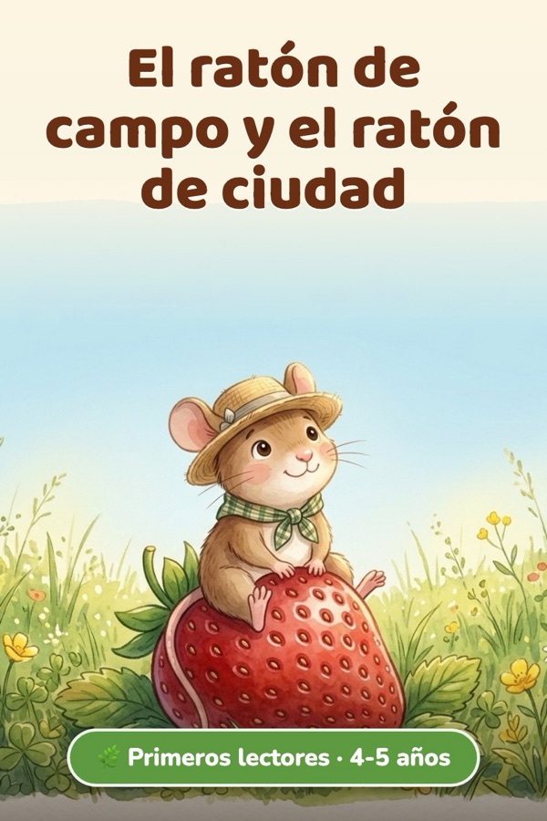 El ratón de campo y el ratón de ciudad