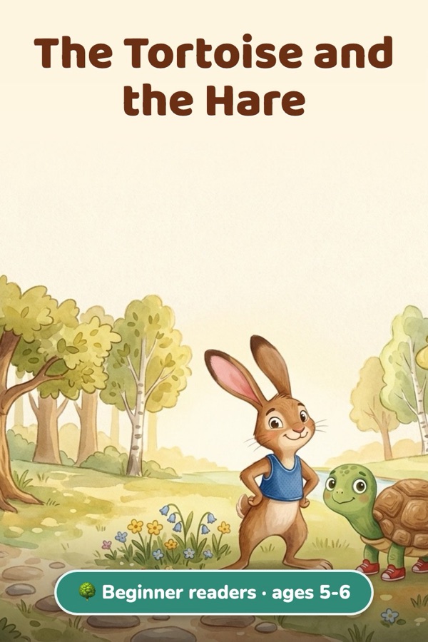 The Tortoise and the Hare · Beginner readers (ages 5-6)