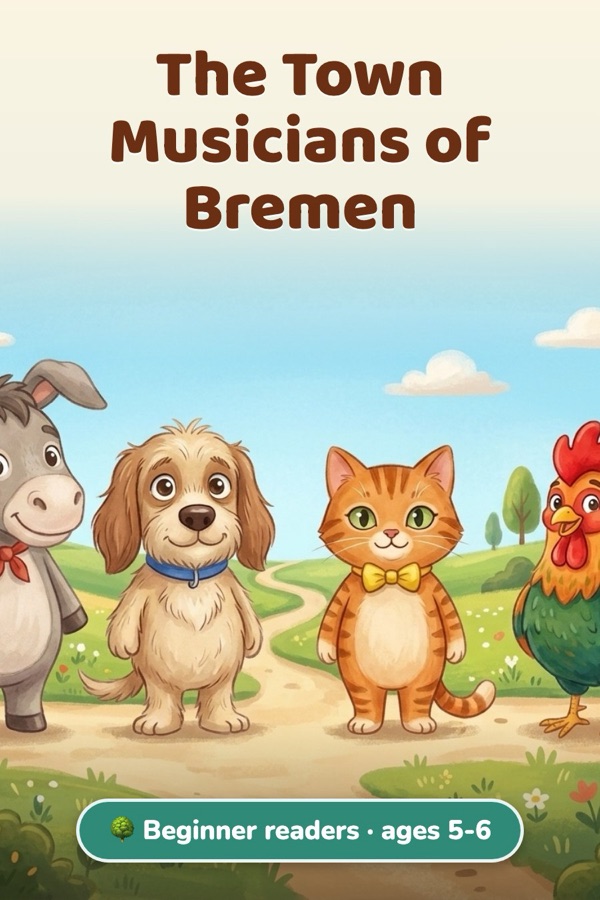 The Town Musicians of Bremen · Beginner readers (ages 5-6)