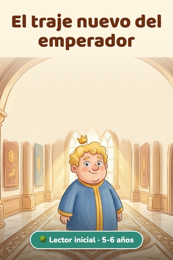 El traje nuevo del emperador · Lector inicial (5-6 años)