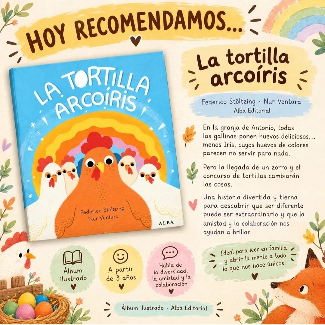 La tortilla arcoíris