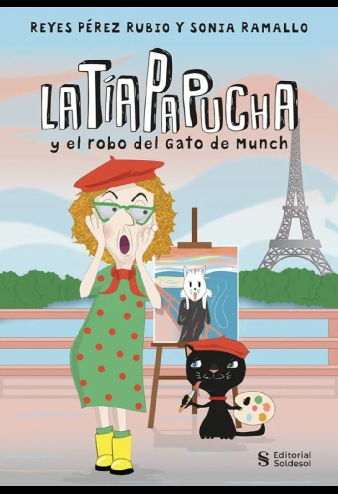 La tía Papucha y el robo del Gato de Munch