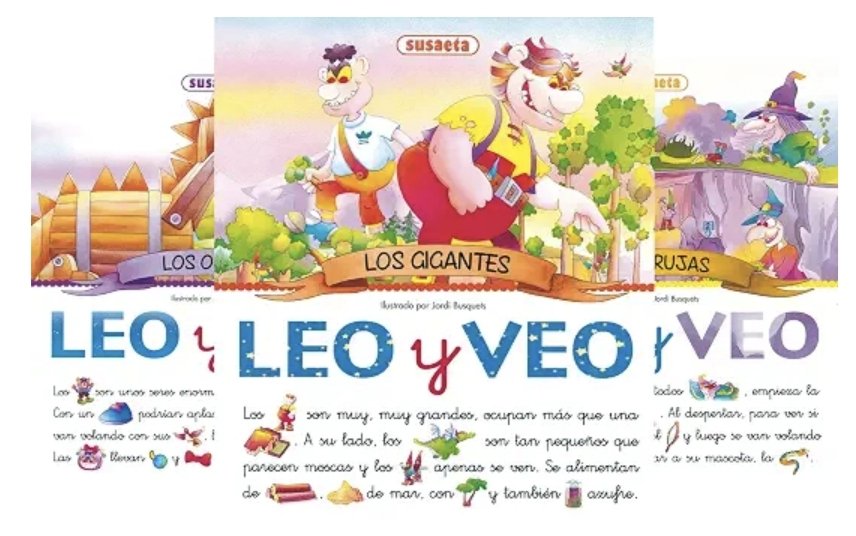 leo y veo... (Serie de 9 libros)