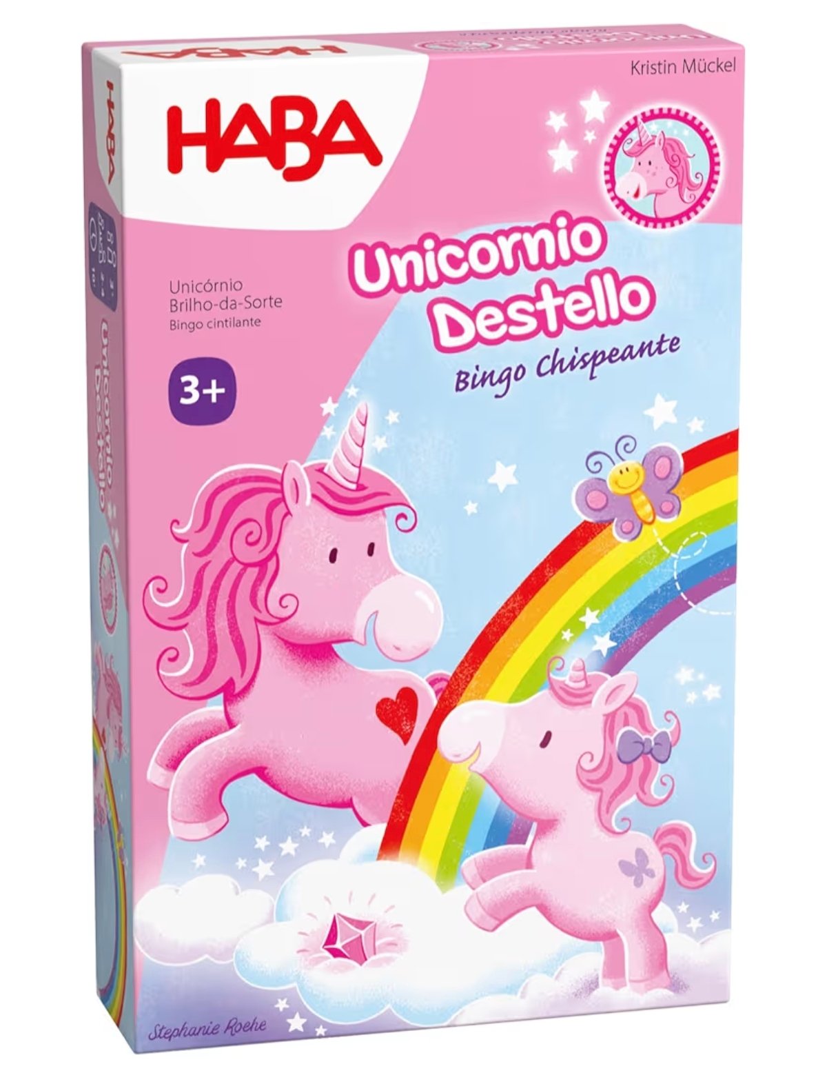 Unicornio Destello Bingo