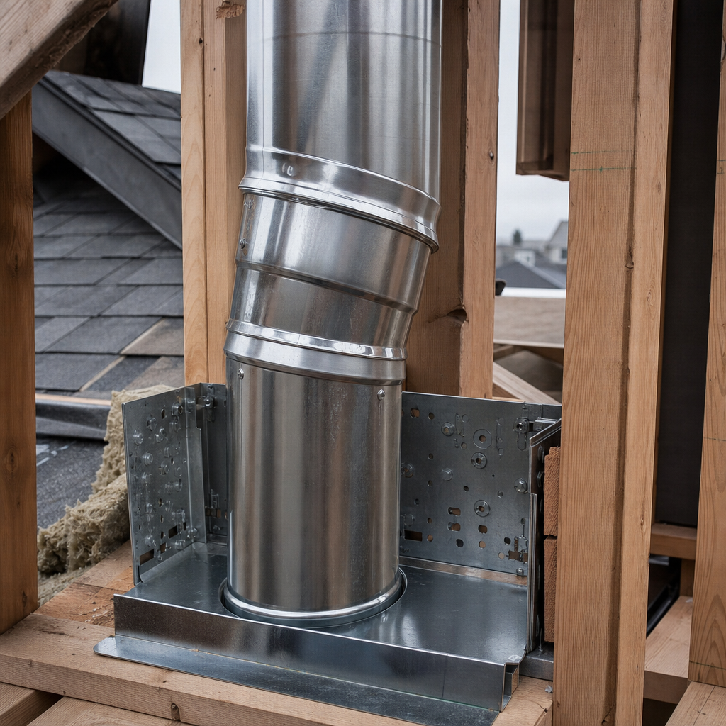 Understanding Maximum Allowable Sloping Offsets in Residential Chimney and Flue Design Under NBC 9.21.3.10.(1) in Alberta