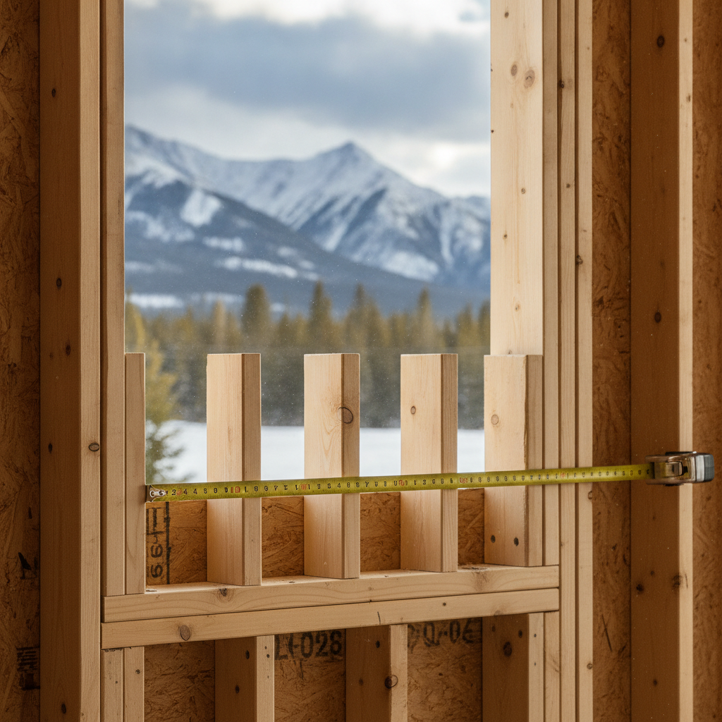 Maximum Allowable Spacing for Cripple Studs Supporting Window Sills in Alberta: Navigating NBC 9.23.7.1.(4)