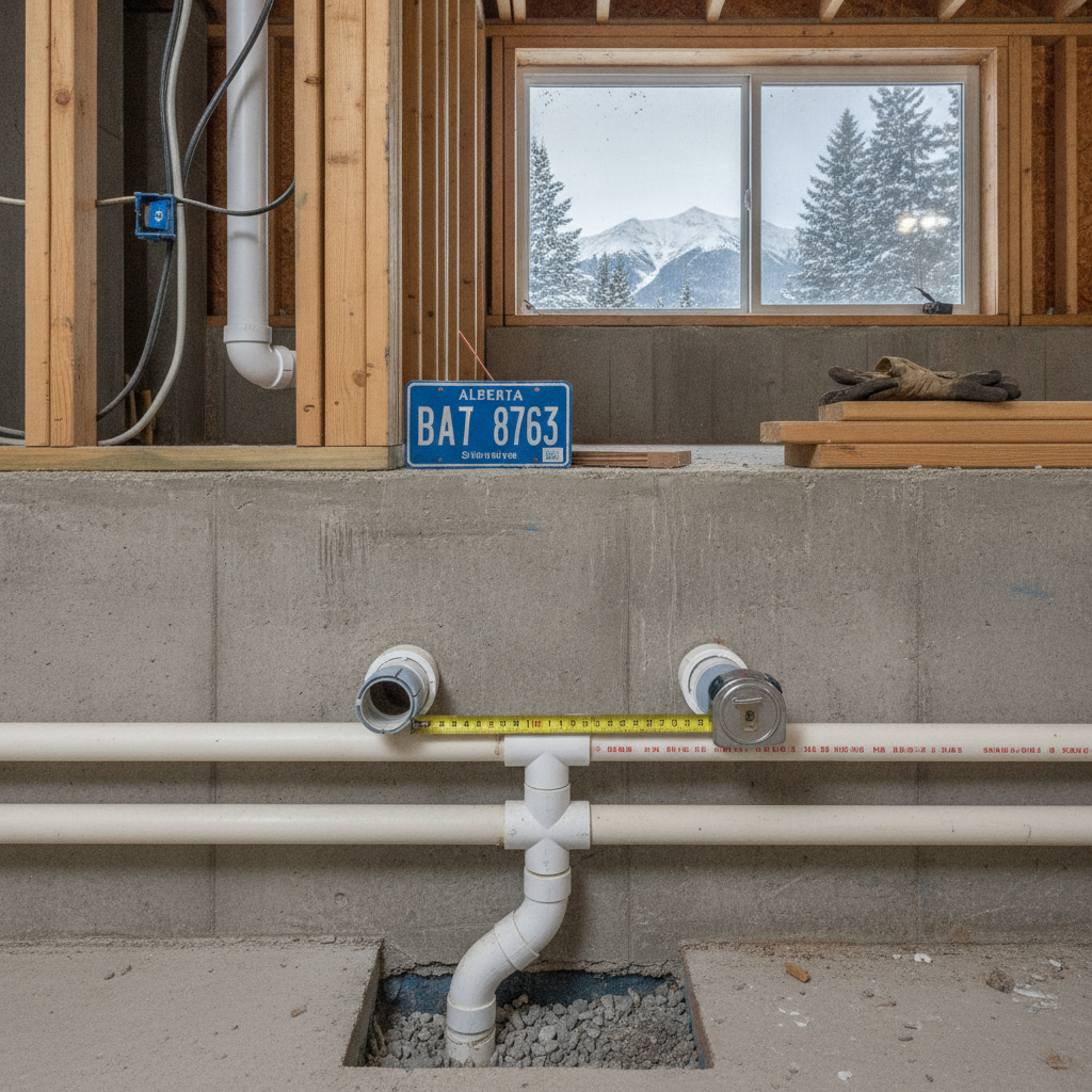 Maximum Spacing for Building Drain and Sewer Cleanouts in Alberta Under NBC 9.31.7.3.(1)