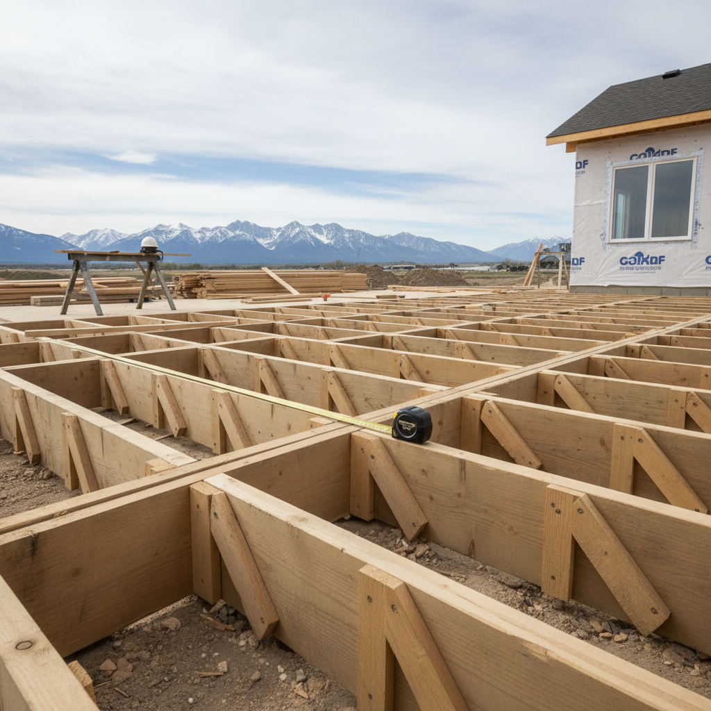 Maximum Spacing for Bridging or Blocking of Floor Joists Under NBC 9.23.9.4.(1) in Alberta