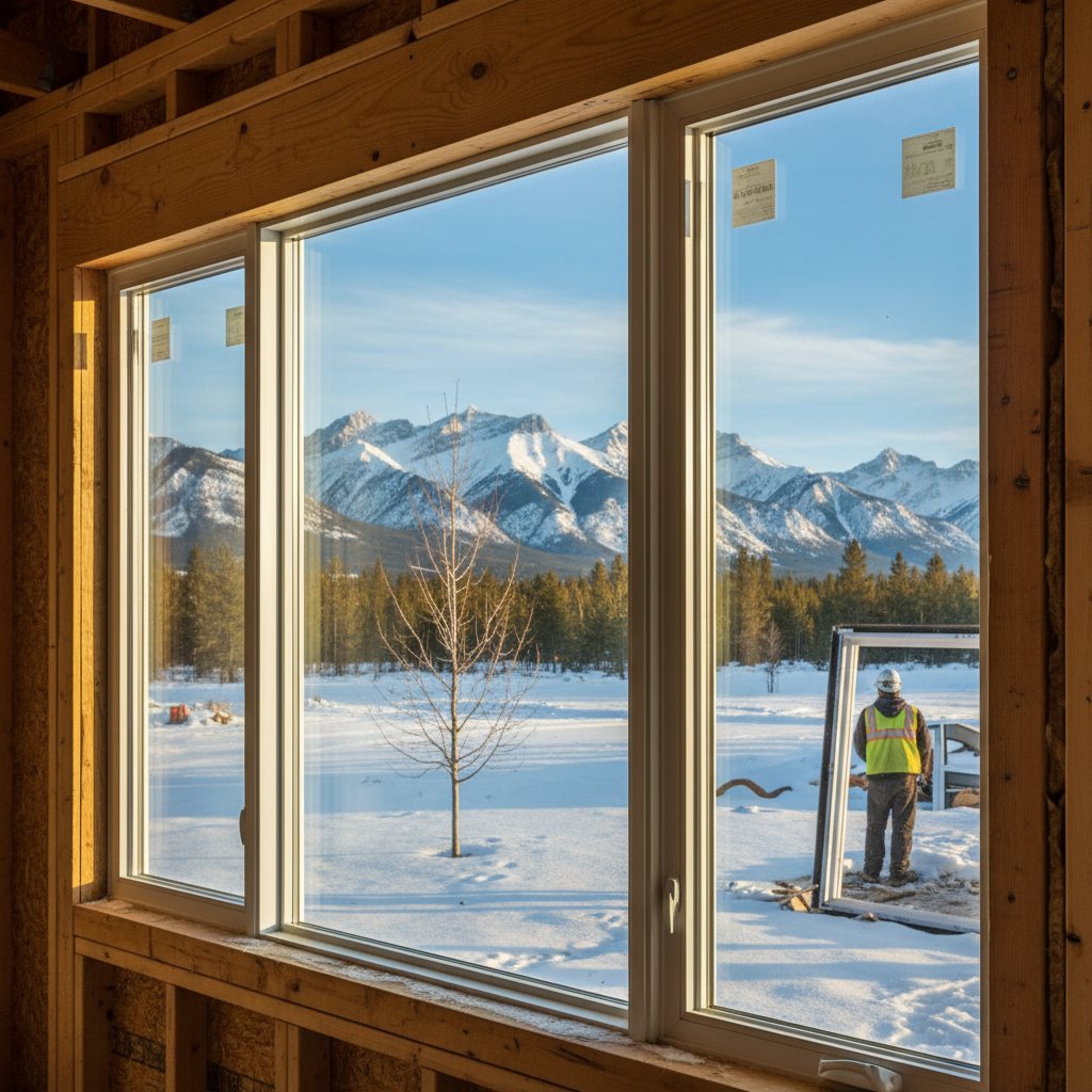Maximum Allowable U-Value for Windows in Alberta Under NBC 9.36.2.7.(1)(a)(i)