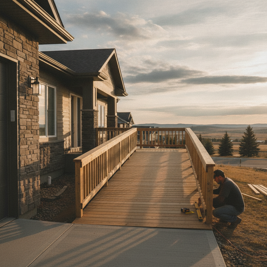 Maximum Allowable Slope for Ramps in Alberta Multi-Family Residential Construction: Comprehensive NBC 9.8.9.1.(1) Guidance