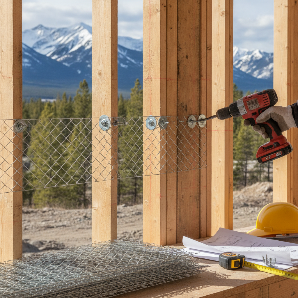 Maximum Fastening Spacing for Metal Lath in Alberta: NBC(AE) 9.28.2.1.(2) Compliance in Multifamily Construction