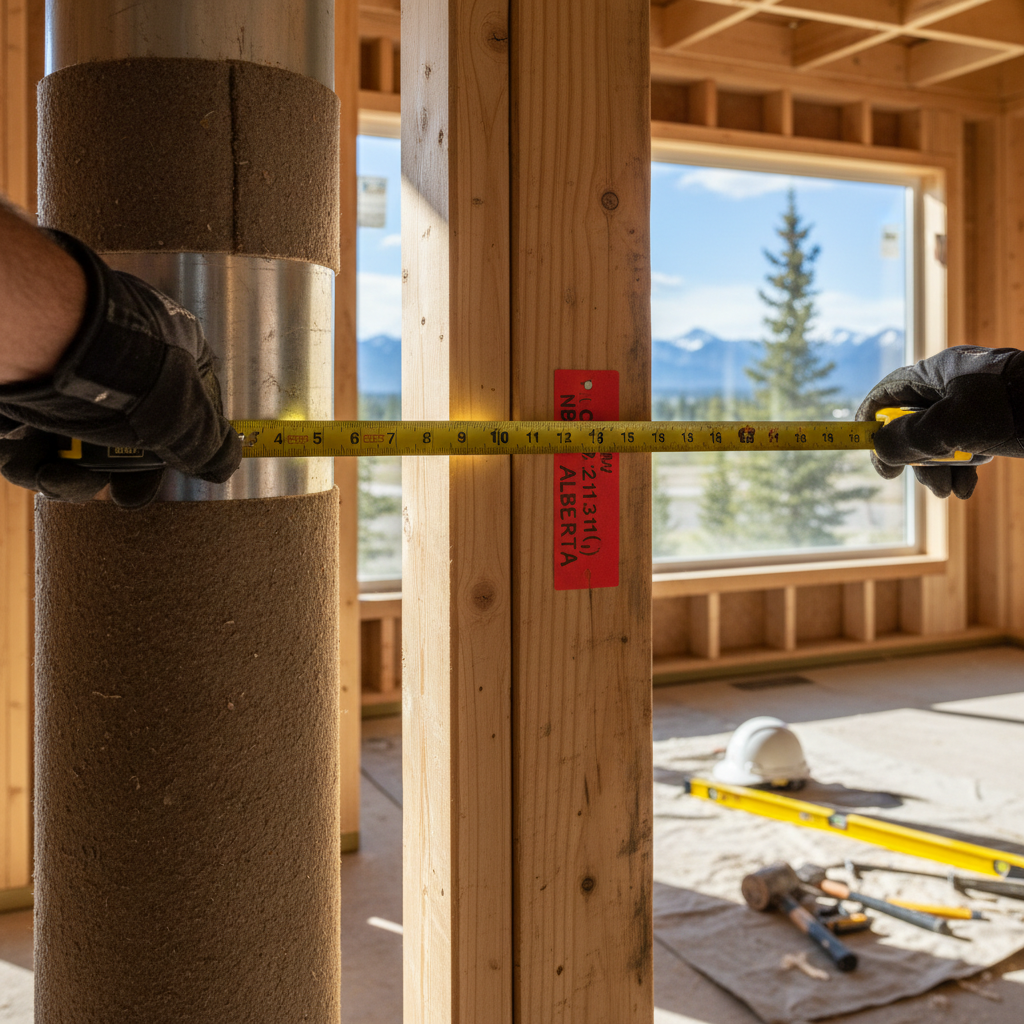 Minimum Clearance Between Chimney or Vent and Combustible Material: NBC 9.21.3.11.(1) Alberta Deep Dive