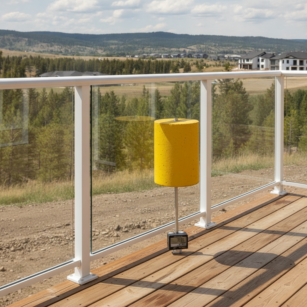 Minimum Concentrated Load Resistance for Guard Infill Elements: NBC 9.8.8.4.(2) in Alberta Residential Construction