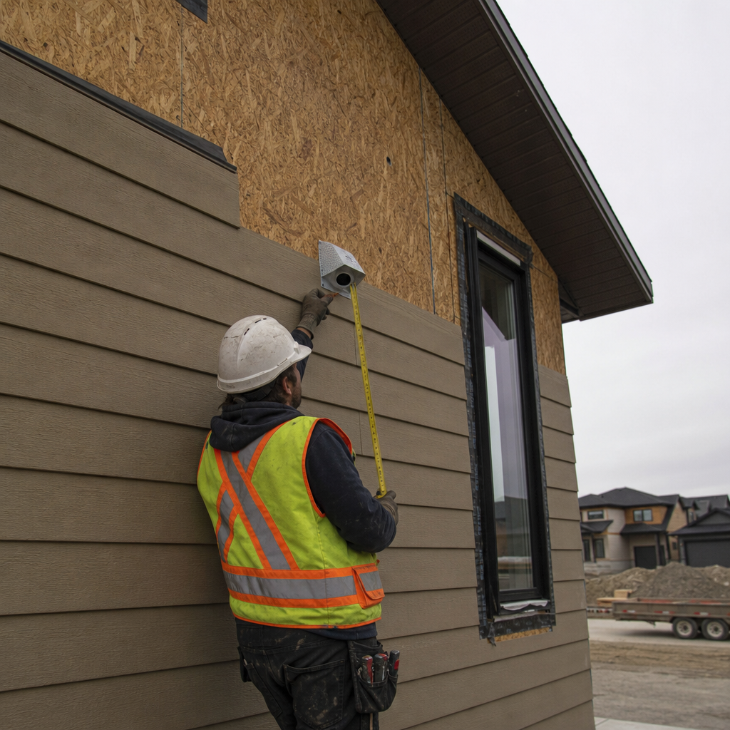 Minimum Distance for Dryer Exhaust Termination from Openings: NBC 9.32.3.9.(3) Alberta Insight