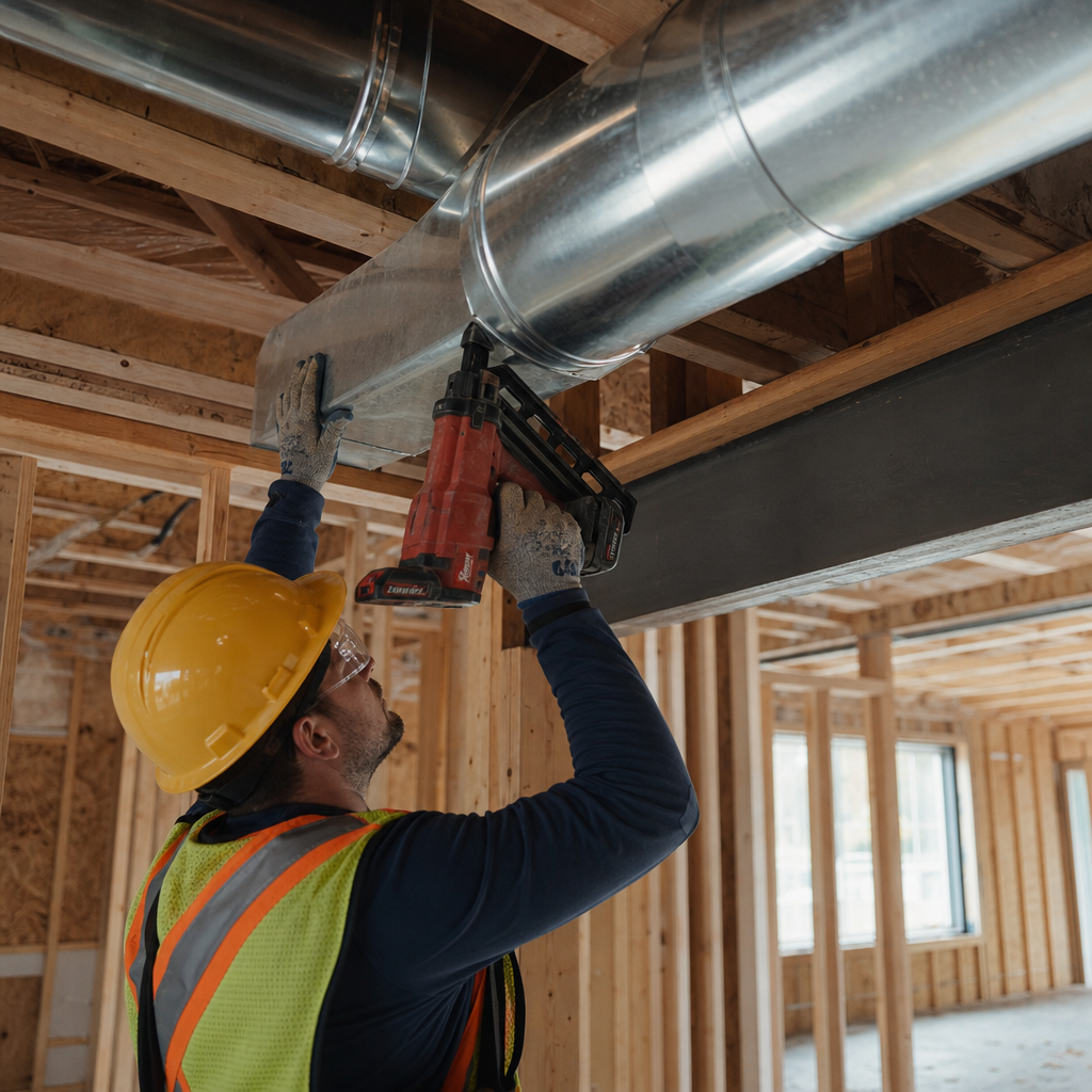 Minimum Clearance from Combustible Materials for High-Temperature Ducts in Alberta Residential Construction