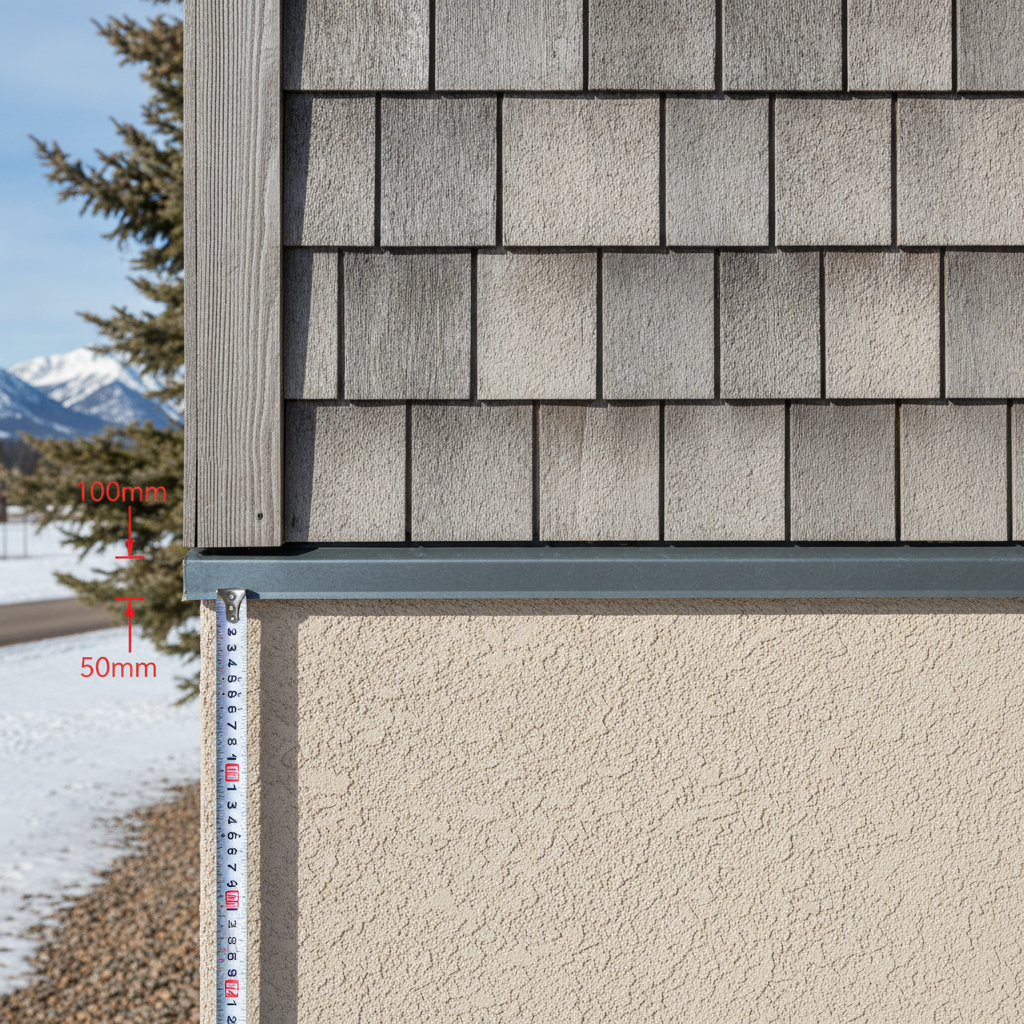 Minimum Upward and Downward Extension for Flashings at Horizontal Joints in Alberta Residential Exteriors: 2023 NBC(AE) Praxis and Pitfalls