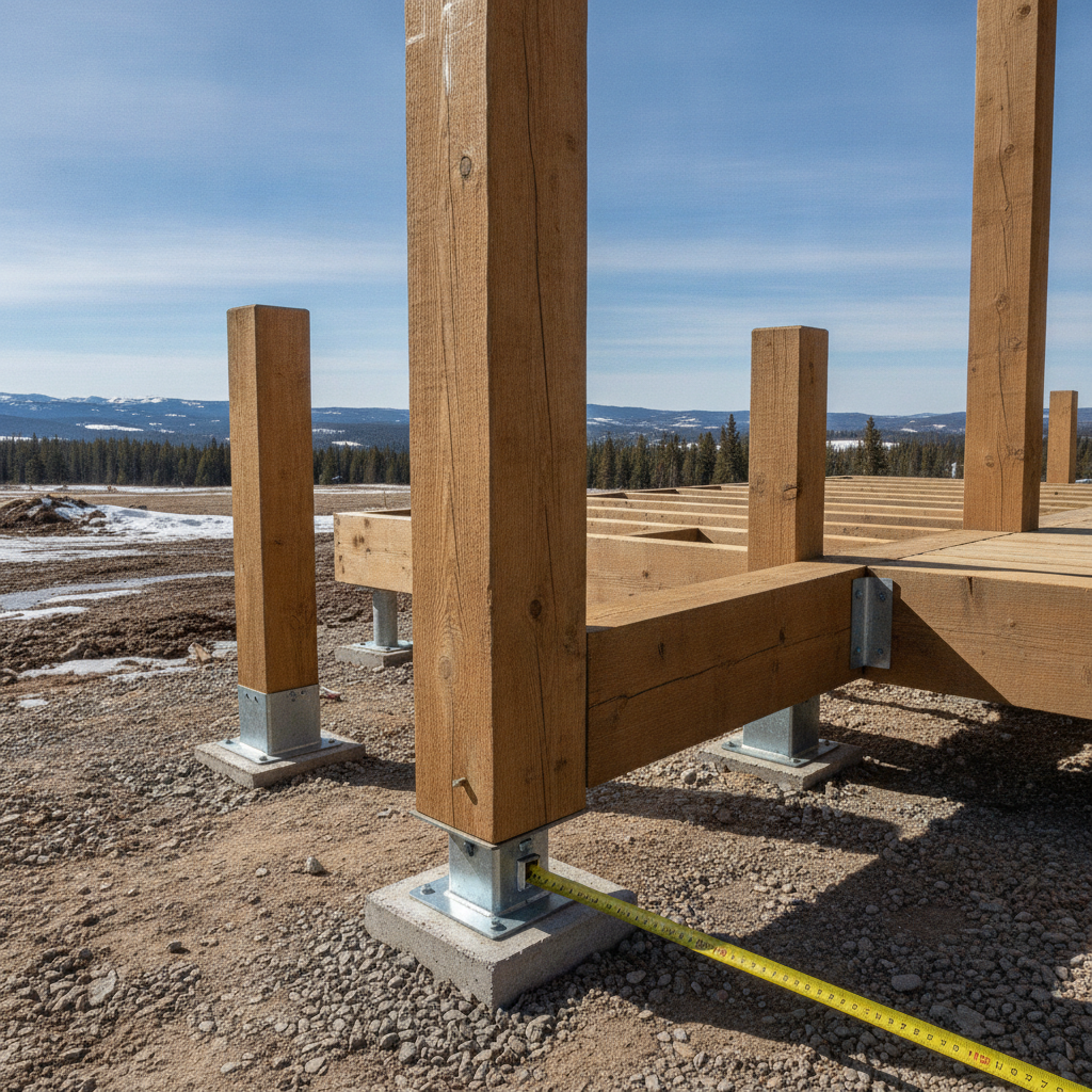 Minimum Height for Exposed Wood Columns and Posts in Alberta Multifamily Construction