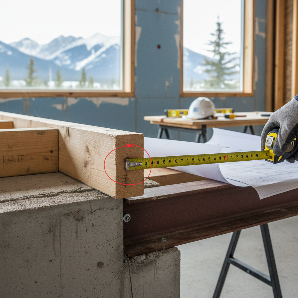 Minimum Bearing Length for Joists on Supports: NBC 9.23.9.1.(1) in Alberta Multifamily Construction