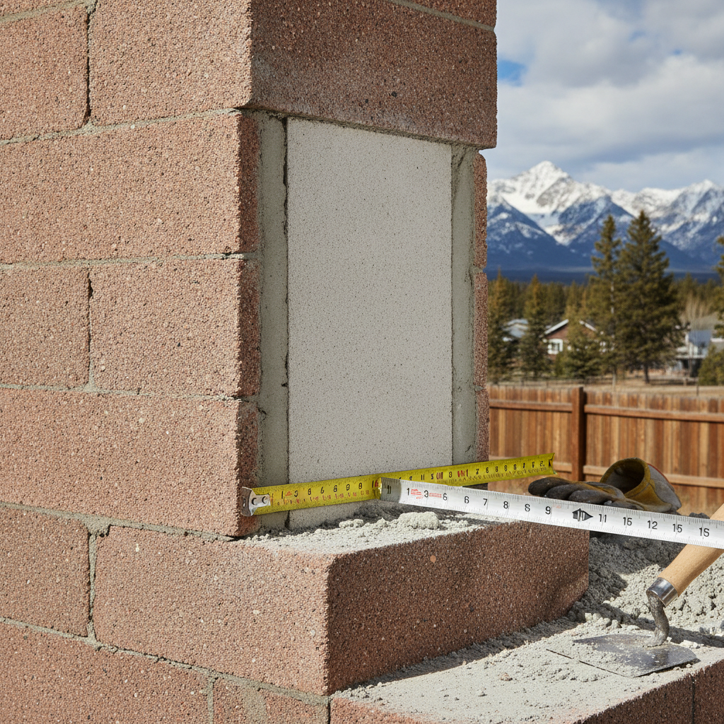 Minimum Thickness for Cast-in-Place Refractory Cement Flue Liners: NBC 9.21.3.3.(6) in Alberta Residential Masonry Chimneys
