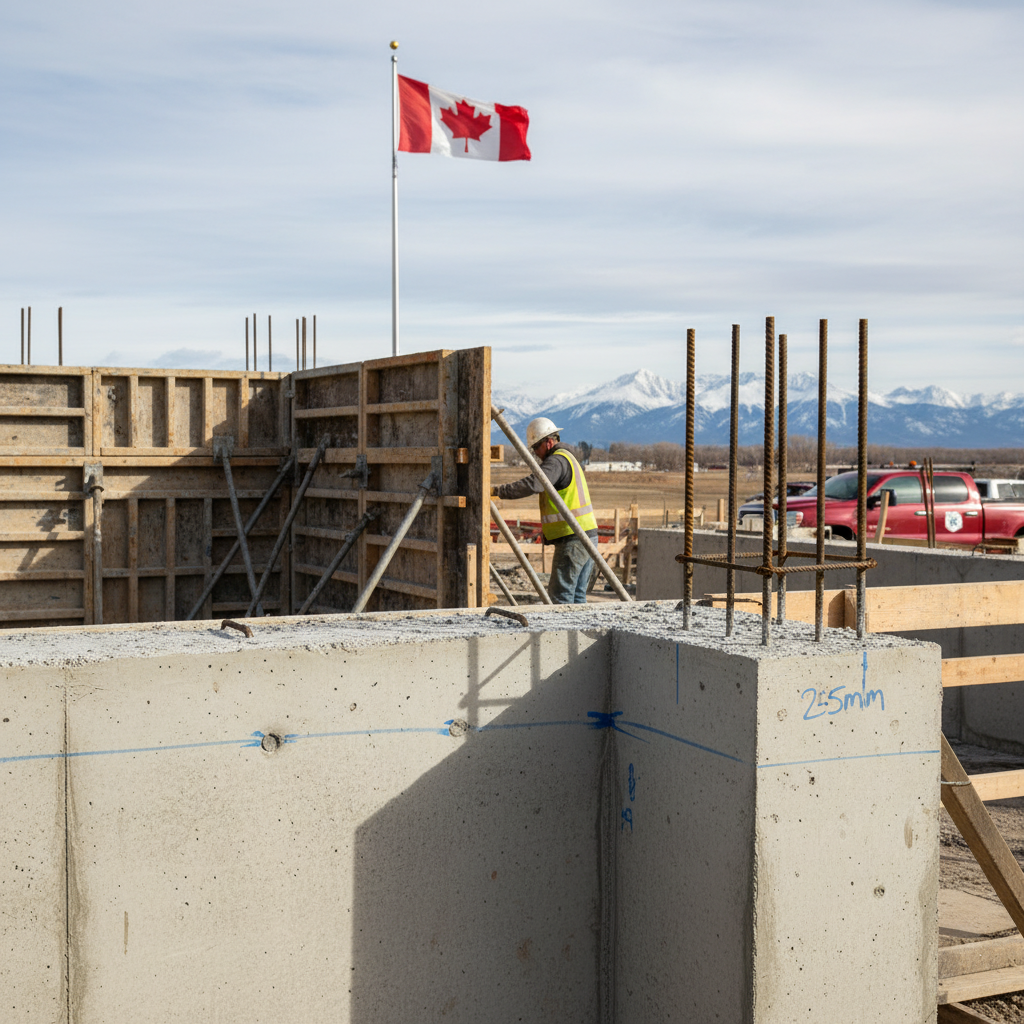 Minimum Thickness for Plain & Reinforced Concrete Foundation Walls in Alberta: NBC 9.15.4.4.(1) Explained