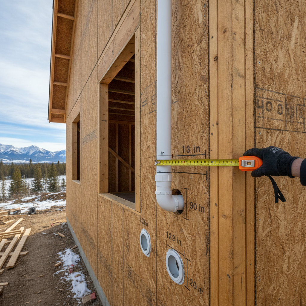 Plumbing Vent Pipe Terminals: Ensuring Code-Compliant Clearances and Protection in Alberta Multifamily Construction