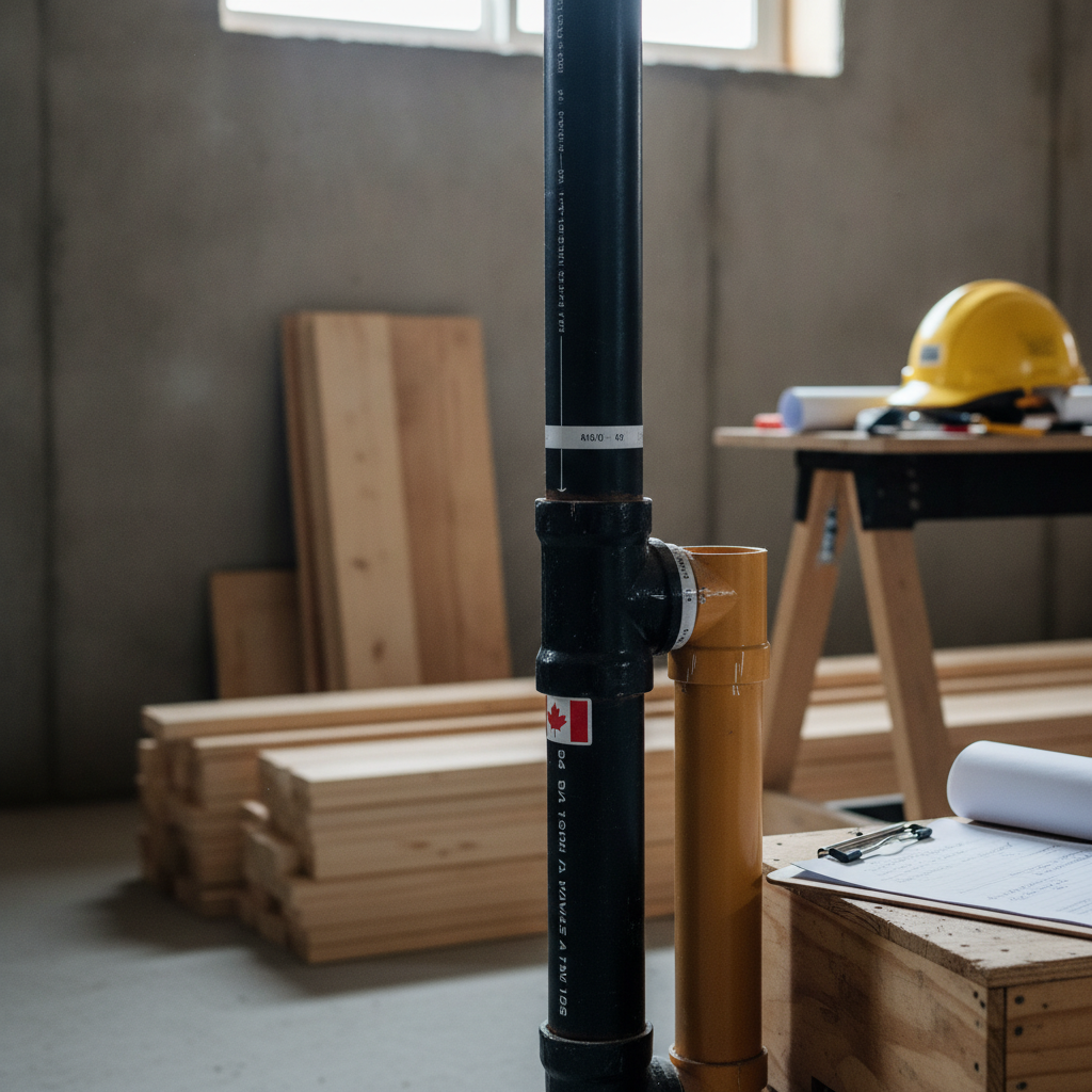 Minimum Diameter of Building Drains and Sewers under NBC 9.31.4.1.(1) in Alberta Residential Construction