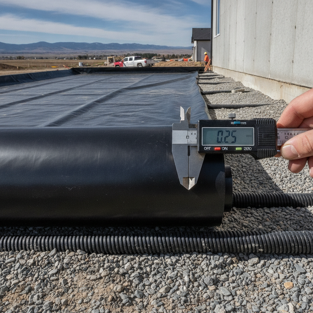 Polyethylene Gas Barrier Thickness for Radon Mitigation Under Slabs in Alberta Multifamily Construction