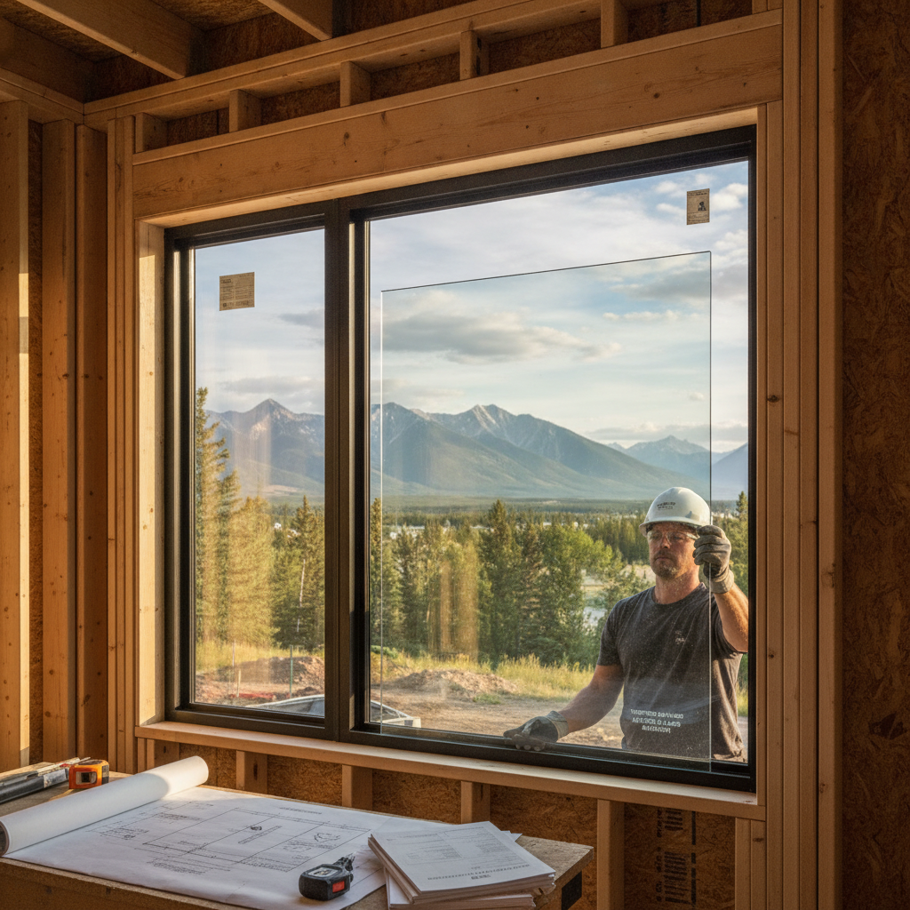 New Alberta Safety Glass Requirements: Mastering NBC(AE) 9.6.3.3 for Residential Glazing