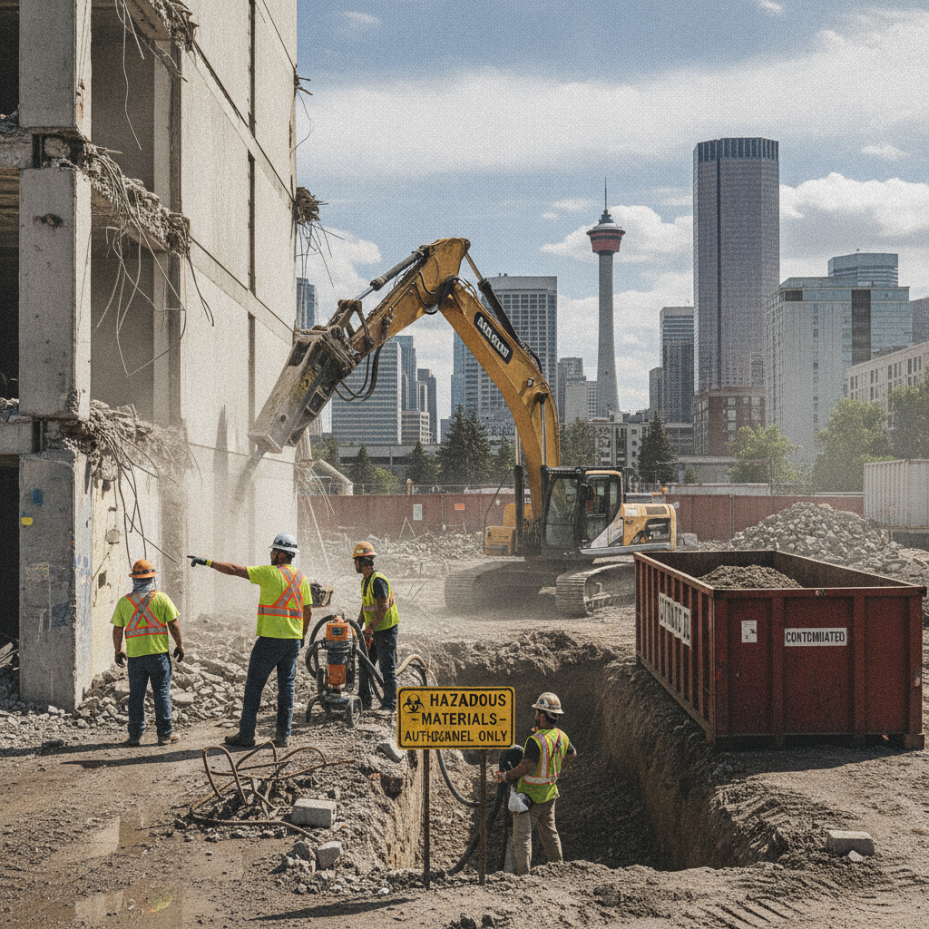 Ensuring Hazardous Materials and Site Security Compliance During Calgary Demolition: A Deep Dive into NBC OS5.5